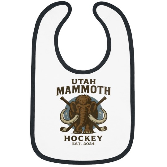 Discover Utah Mammoth Hockey Bibs, Utah Mammoth Bibs, Unisex Sports Bibs