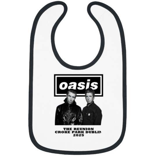 Discover Oasis Croke Park Dublin 2025 The Reunion graphic Bibs