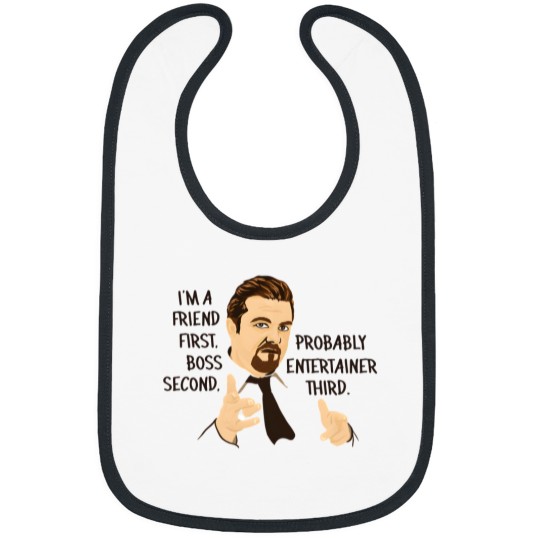 Discover David Brent - The Office Art Quote Bibs