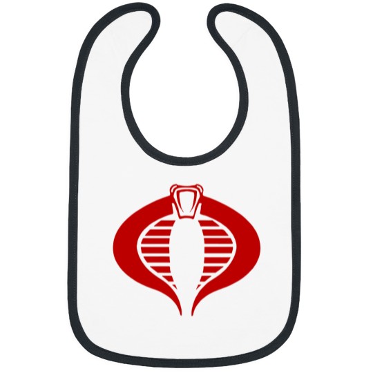 Discover Gi Joe Cobra Enemy Logo Bibs