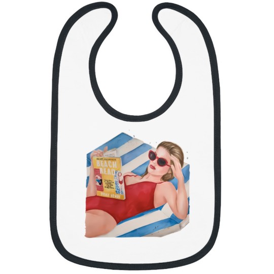 Discover Beach Read by Emily Henry book Bibs | Super soft cotton bookish Bibs