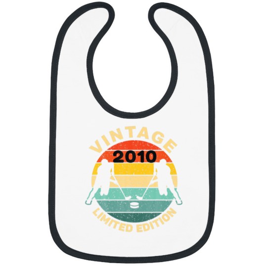 Discover Ice Hockey Vintage 2010 Bday 12Th Birthday Hockey Bibs