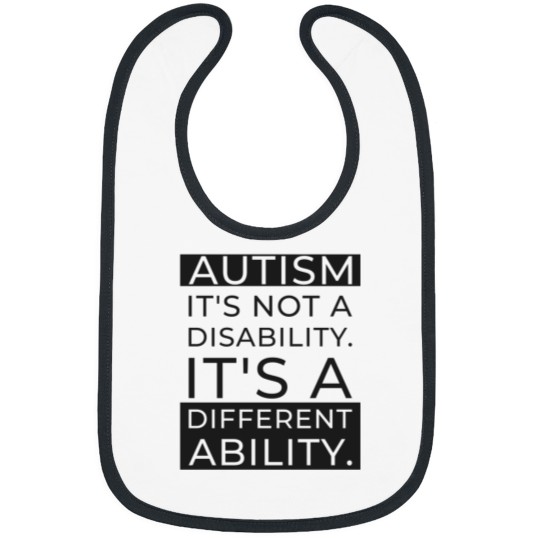 Discover Autism Awareness: It's Not A Disability Bibs