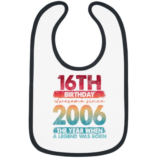 Discover Vintage 2006 Limited Edition 2006 16 Years Old 16T Bibs