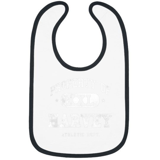 Discover Harvey Property XXL Sport College Athletic Funny Bibs