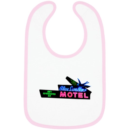 Discover Blue Swallow Motel Neon Sign Route 66 Bibs