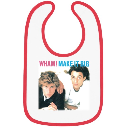 Discover Wham Make It Big White Bibs