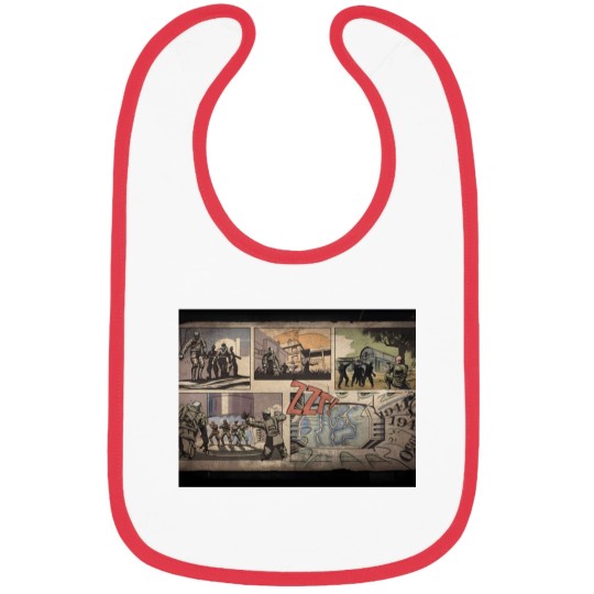 Discover Kino Der Toten COD Zombies Comic Loading Screen Bib