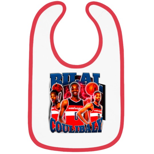 Discover Bilal Coulibaly Vintage  Retro 90's Bibs Basketball Player Bilal Coulibaly Vintage Bibs Bibs Vintage Bootleg Basketball Bibs Bibs