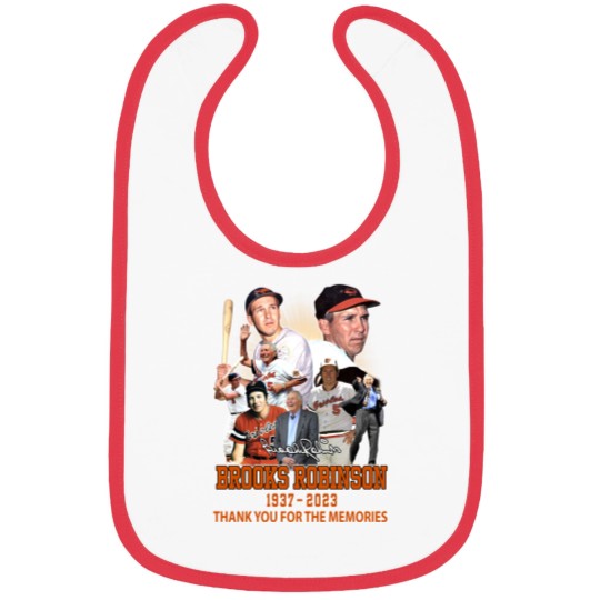 Discover Signature Brooks Robinson 1937-2023 Thank You Bibs