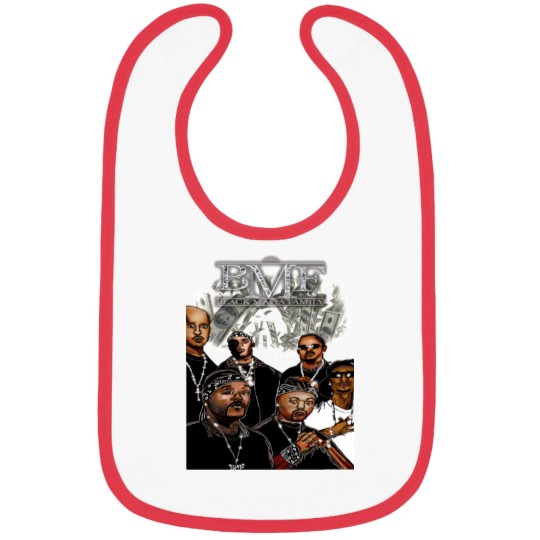 Discover b.m.f money rain Bibs Sticker Bibs