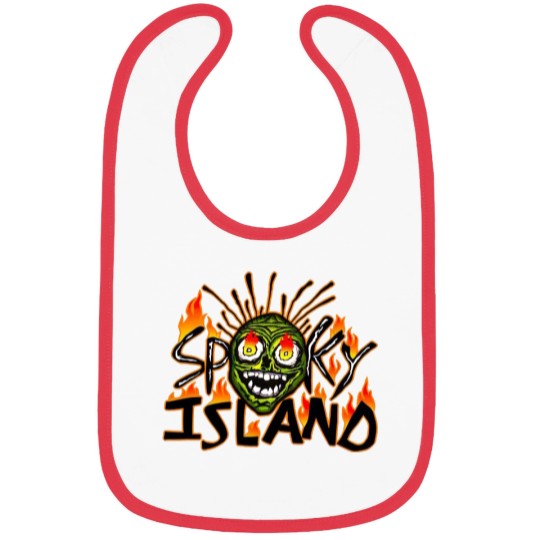 Discover Spooky Island Scooby Doo Collage Unisex Bibs, Spooky Island