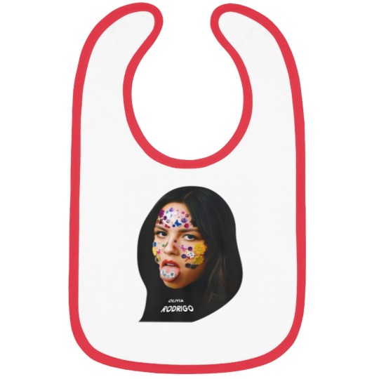 Discover Olivia Rodrigo Stick Face Vintage Bibs