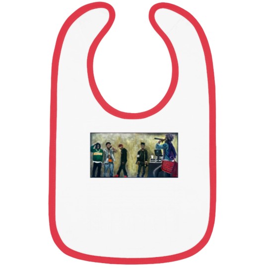 Discover 2016 FRESHMAN CYPHER Bibs vintage rap Bibs