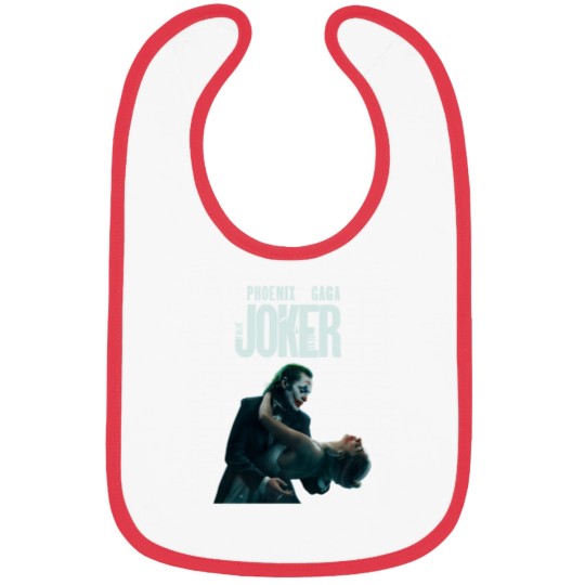 Discover Joker 2 Folie Deux 2024 Movie Bibs, Ld ga and Joaquin Phoenix Bibs