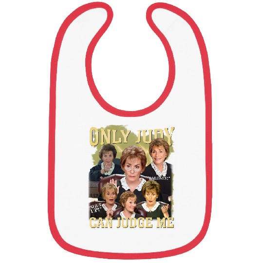 Discover Only Judy Can Judge Me Bibs