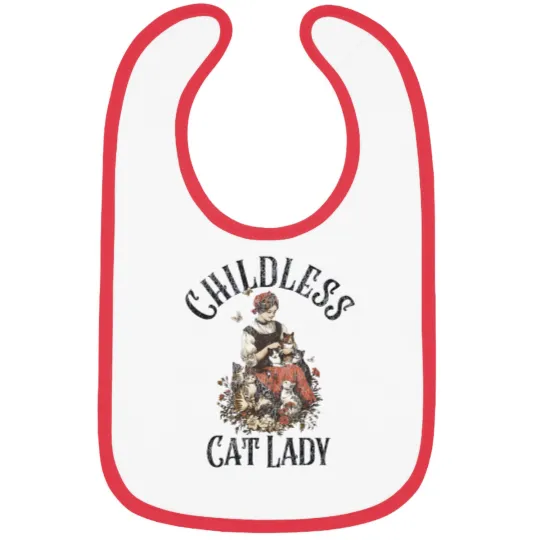 Discover Childless Cat Lady, Kamala Bibs, Harris President 2024, Women Power Bibs