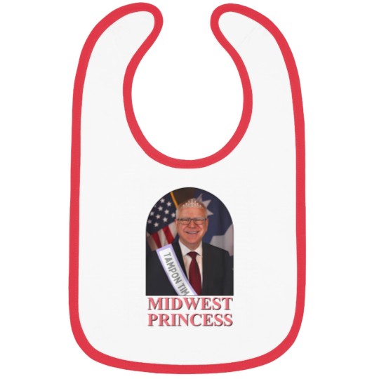 Discover Midwest Princes Tampon Tim Walz Bibs, Chappel Roan Bibs