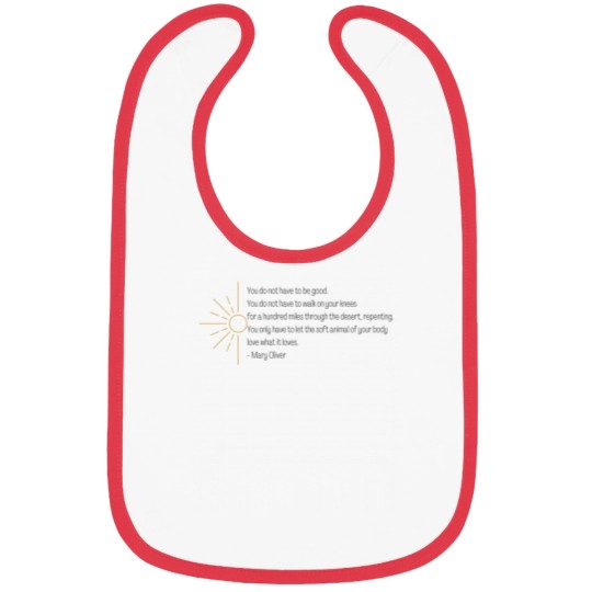 Discover Wild Geese | Mary Oliver Bibs