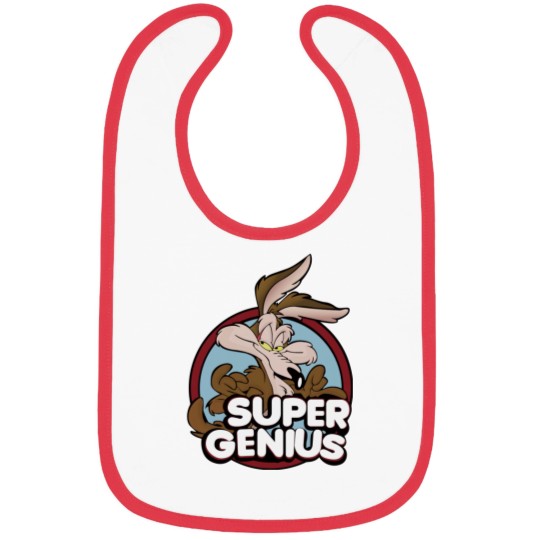 Discover Coyote Super Genius Bibs