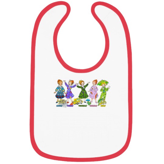 Discover Frizzle School Bus Bibs,The Magic School Bus Bibs