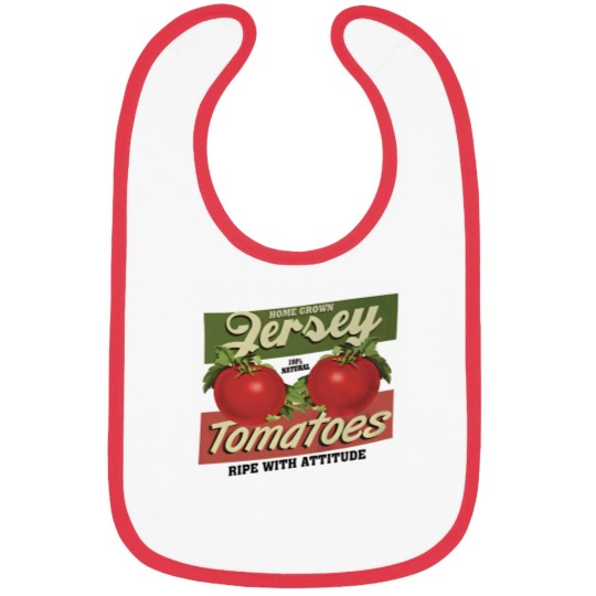 Discover Jersey Tomatoes Girls Bibs