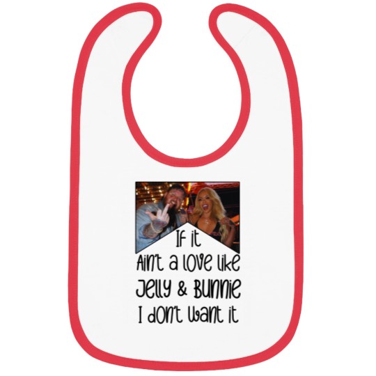 Discover Bunnie and Jellyroll Cute Bibs