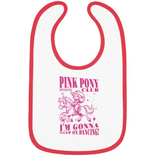 Discover Pink Pony Club Kid Bibs, Chappell Roan Youth Bibs, Midwest Princess Tour