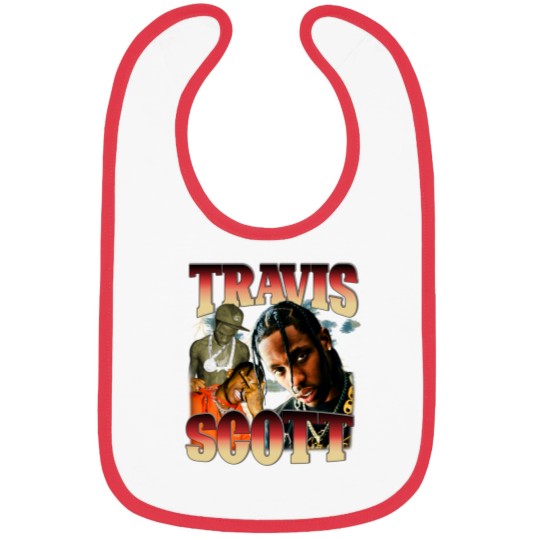 Discover Travis Bibs, 90's Vintage Rap Bibs RPLC26