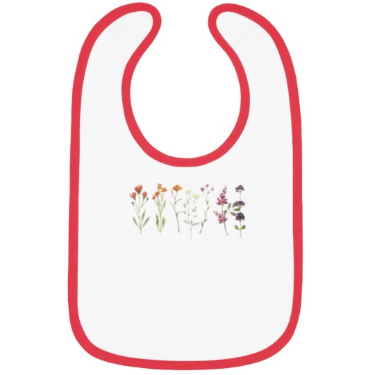 Discover SUBTLE LESBIAN PRIDE Bibs, Lesbian Wildflowers