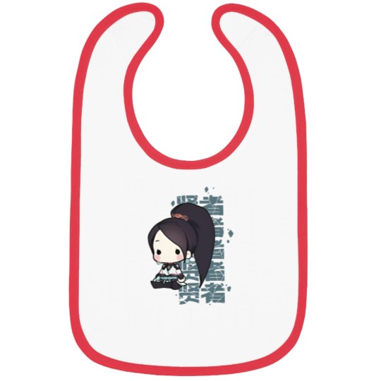 Discover Sage Valorant Bib - Cute Chibi Agent Baby Gift