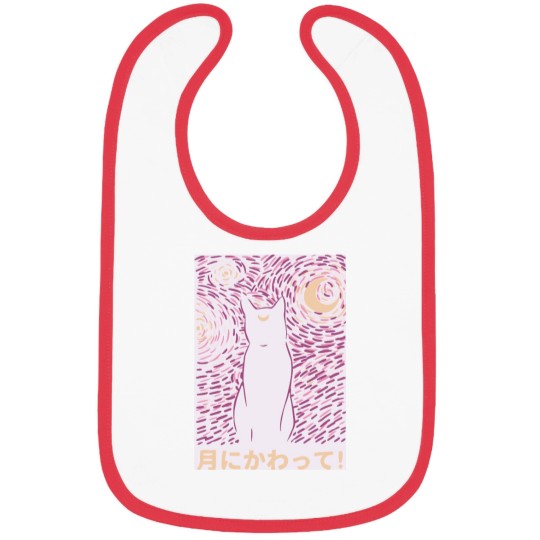 Discover Sailor Moon Cat, Luna Artemis Bibs