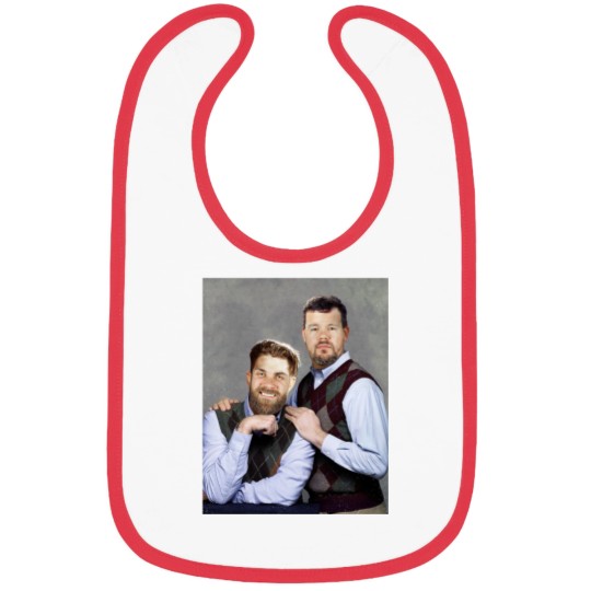 Discover Kyle Schwarber Bryce Harper Philadelphia Baseball Bibs