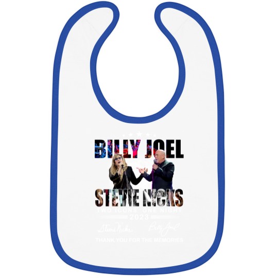 Discover Billy Joel Stevie Nicks Two Icons One Night 2023 Thank You Bibs