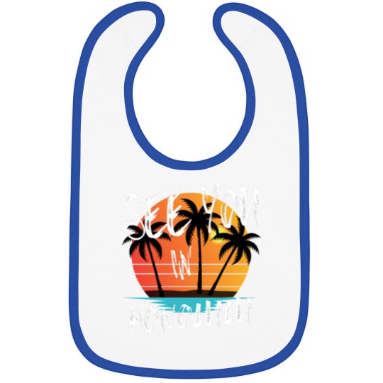 Discover Honolulu retro vintage family surfer souvenir Bibs