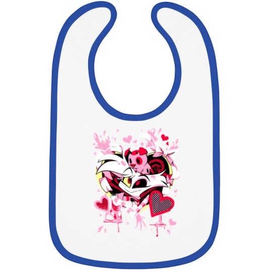 Discover Hazbin Hotel Angel Dust Bibs