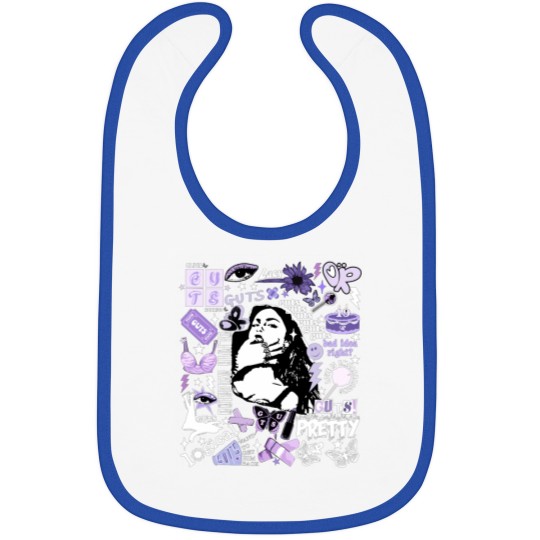 Discover Olivia Rodrigo Guts Bibs, Guts Tour 2024 Bibs