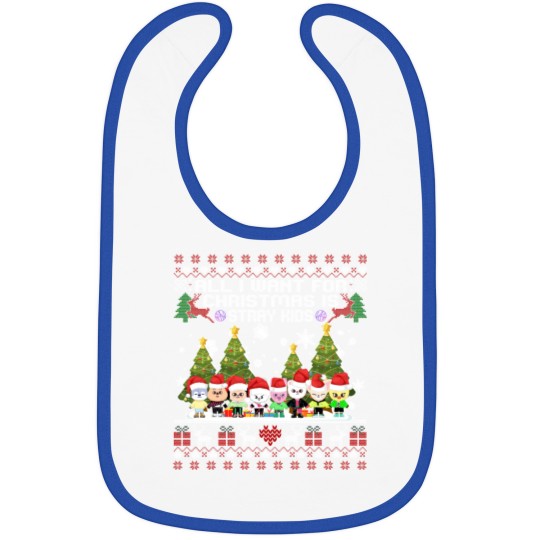 Discover Stray Kids Skzoo Ugly Christmas Bibs, Kpop Christmas Bibs, Cute SKZOO TSweatshirt