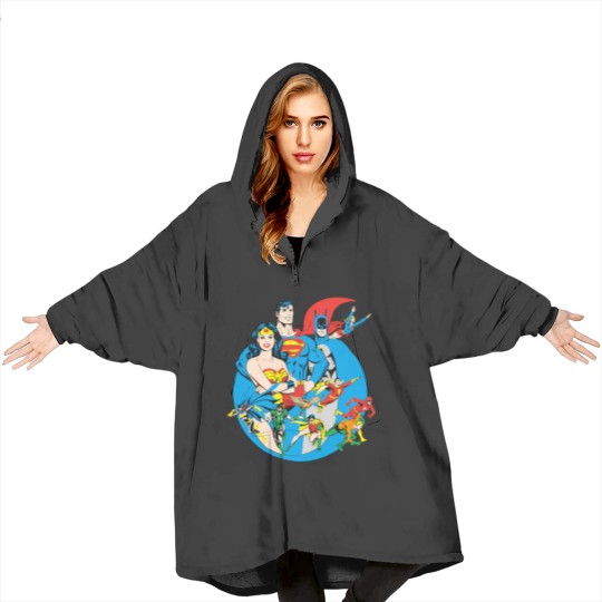 Discover DC Comics Originals Members Blanket Hoodies