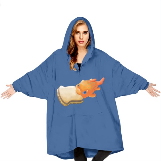 Discover Pudge the fish - Pudge The Fish - Blanket Hoodies