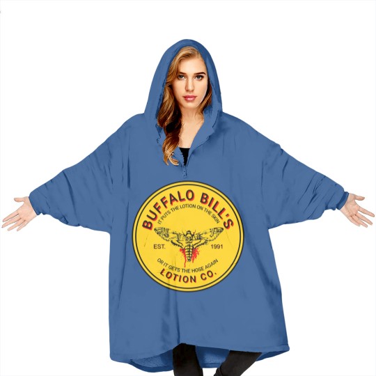 Discover Buffalo Bill Lotion Co. - Silence Of The Lambs - Blanket Hoodies