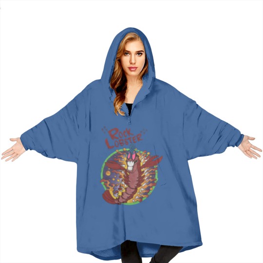 Discover Vintage B-52’s Rock Lobster 90s Band Blanket Hoodies