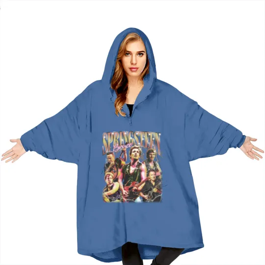 Discover Bruce Springsteen Graphic Bruce Springsteen Blanket Hoodies