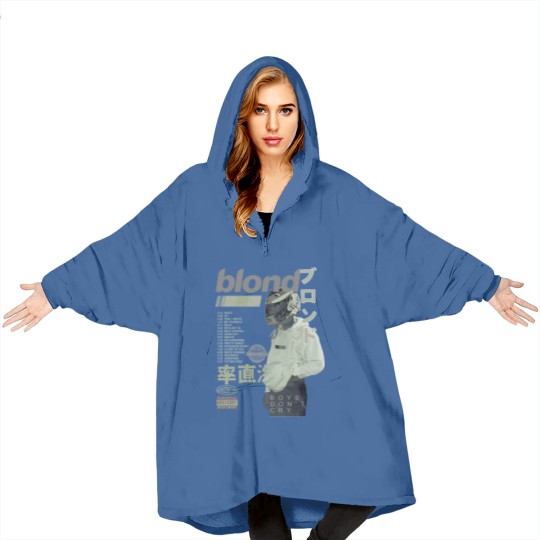 Discover Frank Ocean Blond Album Blanket Hoodies , Frank Blond Vintage 90s Blanket Hoodies