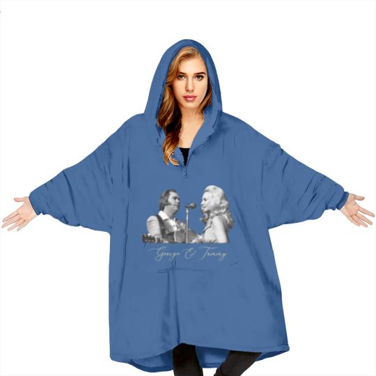 Discover George and Tammy Blanket Hoodies
