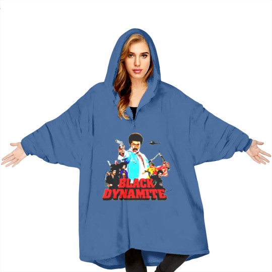 Discover Black Dynamite Blanket Hoodies