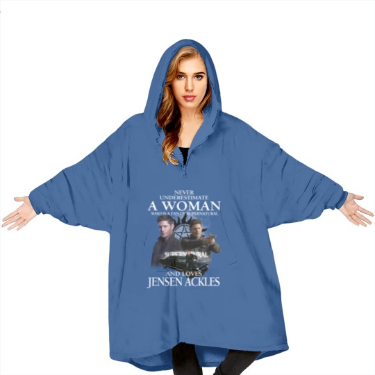 Discover Supernatural Blanket Hoodies, Winchester Brothers Blanket Hoodies, Supernatural Blanket Hoodies
