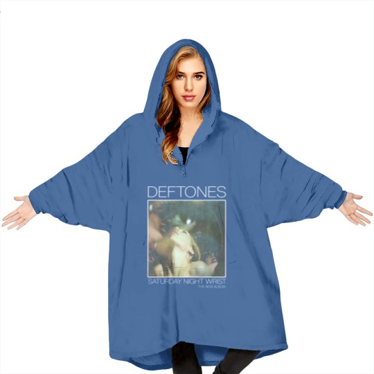 Discover Deftone Saturday Night Wrist The new Album Blanket Hoodies, 90s Deftone Blanket Hoodies