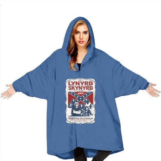 Discover Lynyrd Skynyrd 1977 Tour Blanket Hoodies Blanket Hoodies