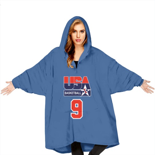 Discover USA DREAM TEAM 92 - FRONT amp BACK PRINT Blanket Hoodies